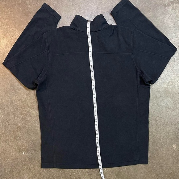 Patagonia Synchilla Fleece Quarter Zip Pullover Black XXL - Picture 6 of 8